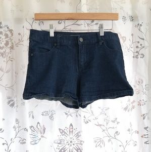 New York and Co Dark Wash Shorts
